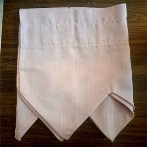 JC Penney Home Lavender Window Valance Pointed Light Purple Cottage Y2K 58x17
